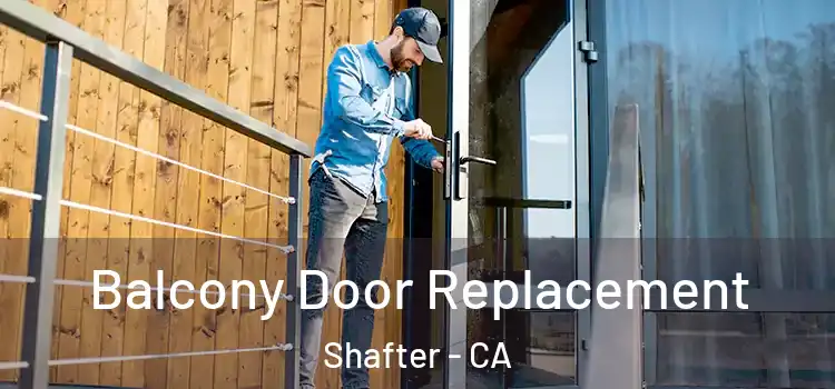  Balcony Door Replacement Shafter - CA