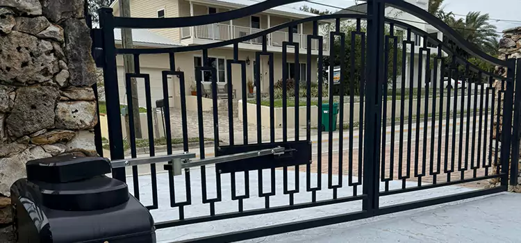 Swing Gate Opener with Keypad Shafter