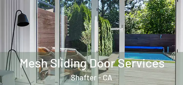  Mesh Sliding Door Services Shafter - CA